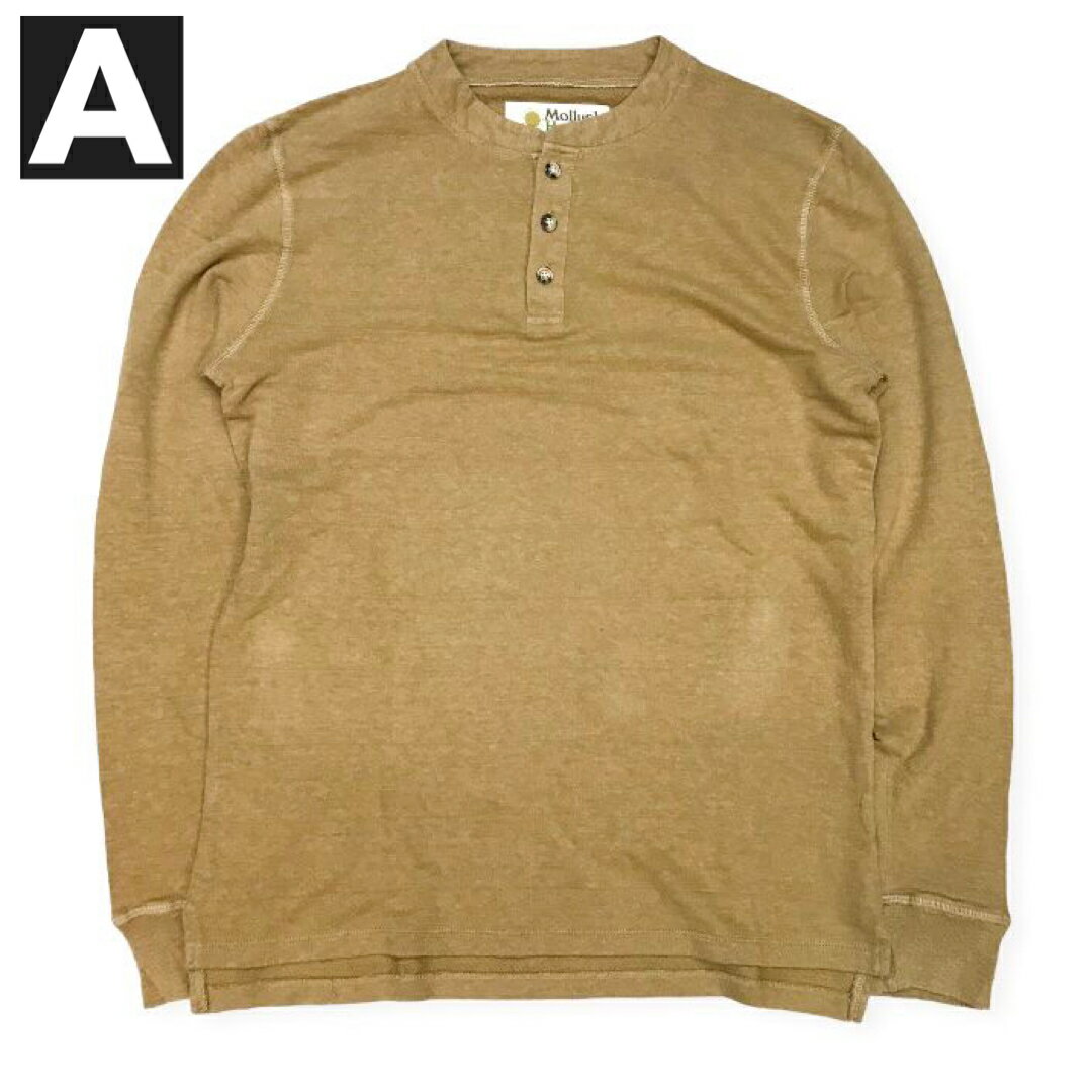 送料無料 MOLLUSK【モラスク】HENLY ヘンリーネック 長袖 スウェット スエット メンズ(男性用)【smtb-m】