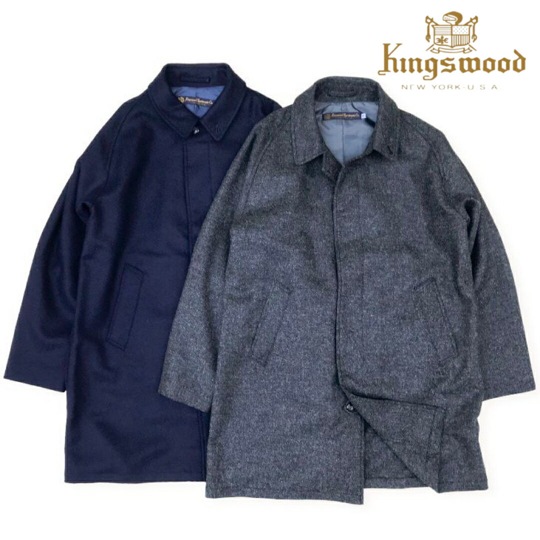 送料無料 KINGSWOODTWEED SINGLE RAGLAN COAT ツイード ラグランコート メンズ(男性用)