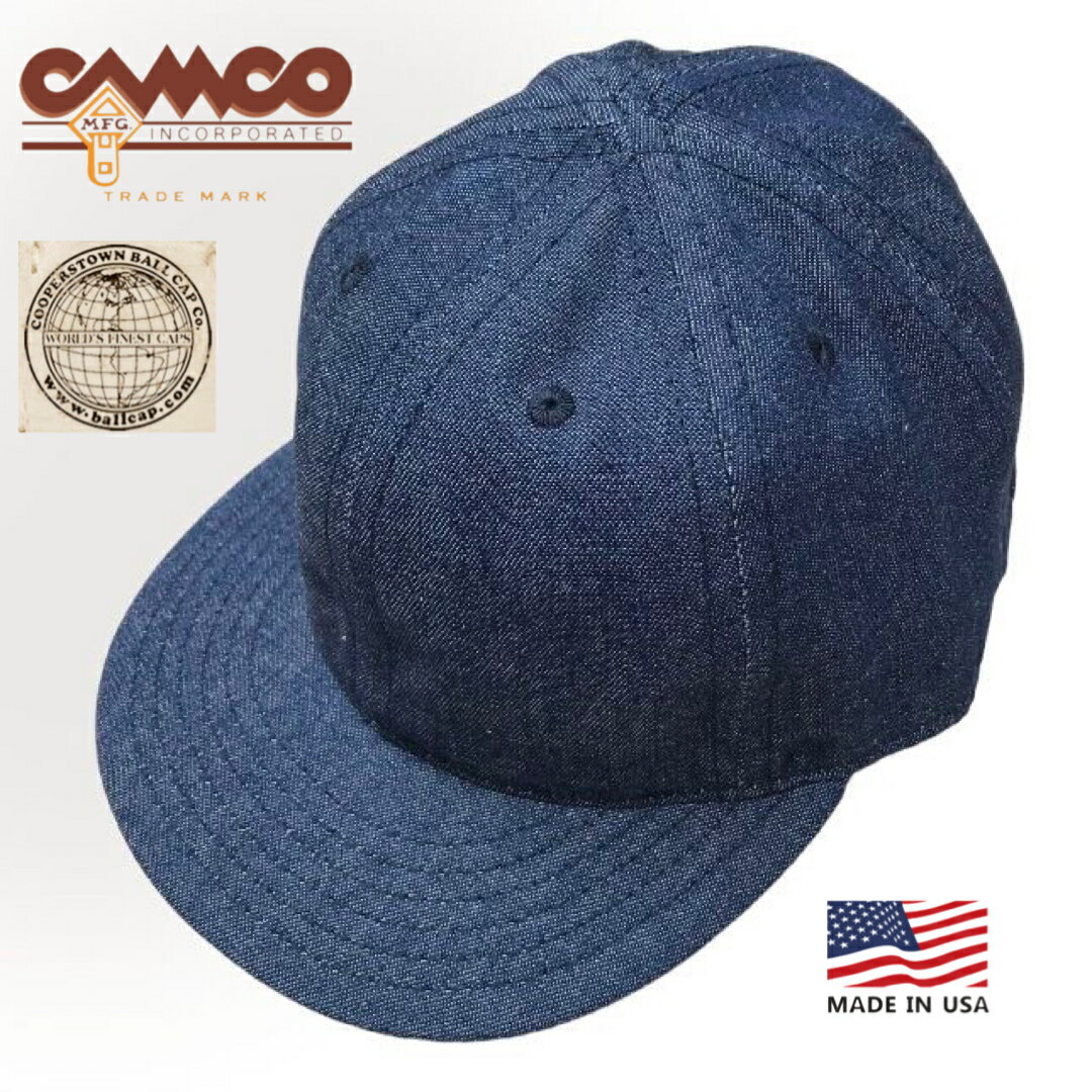 アメリカ製 送料無料 COOPERS TOWN【クーパーズタウン】CAMCO CAP カムコキャップ 別注 メンズ(男性用)【smtb-m】