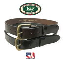 アメリカ製 送料無料 TORY LEATHERBELT 幅3cm ベルト イングリッシュブライドルレザーベルト メンズ(男性用)　