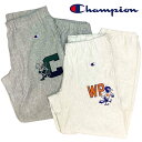 楽天インポートショップ　メイン送料無料 CHAMPION【チャンピオン】 P-SWEAT PANTS プリント スウェット パンツ メンズ（男性用）【smtb-m】