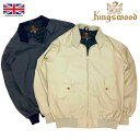 楽天インポートショップ　メインイギリス製 送料無料 KINGSWOOD【キングスウッド】COTTON HARRINGTON JACKET 2 コットン ハリントン ジャケット 2　メンズ（男性用）【smtb-m】