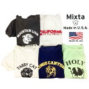 アメリカ製 送料無料 MIXTAP-SWEAT S/S 2 半袖 プリント スウェット スエット メンズ(男性用)