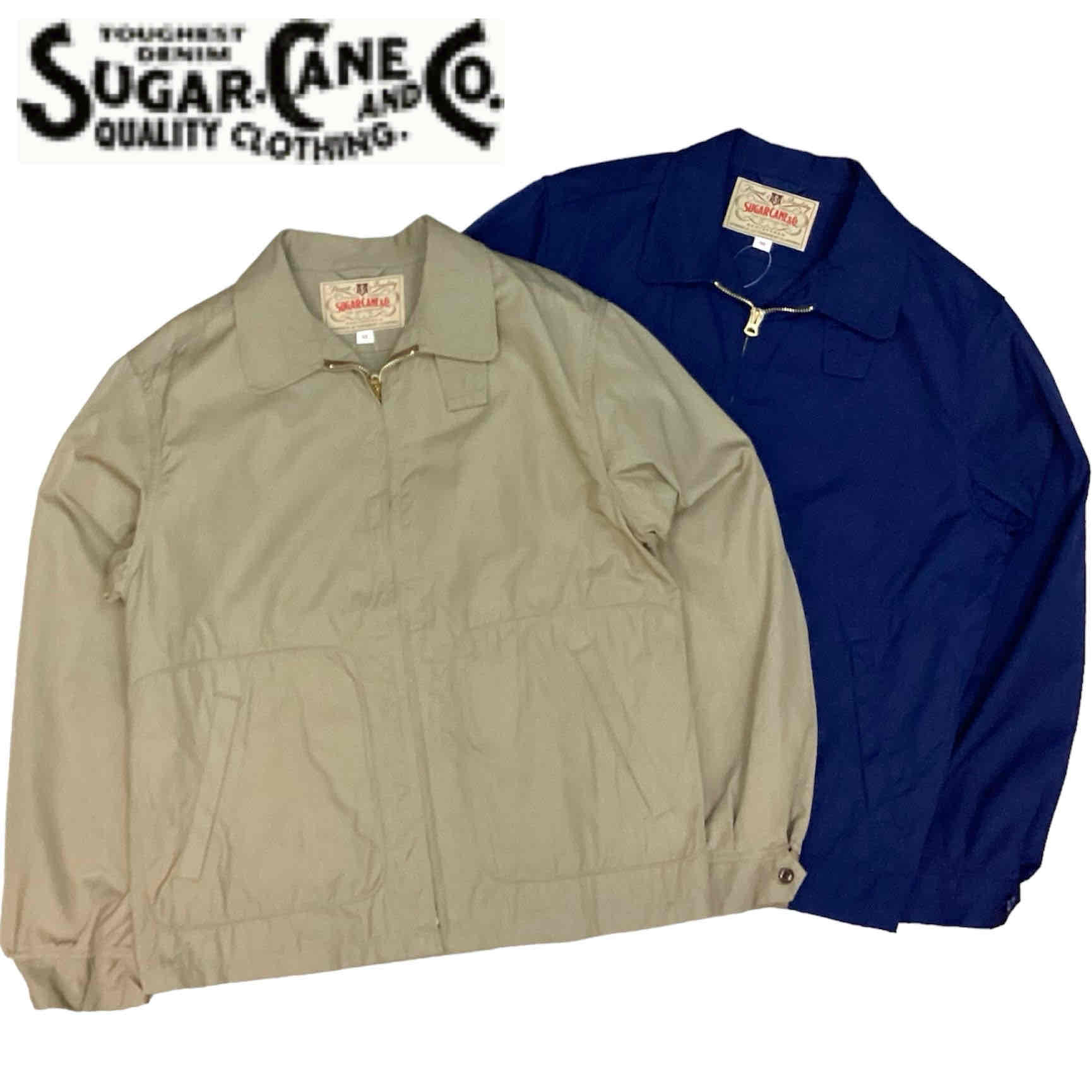 送料無料 SUGAR CANESPORT JACKET コットン ジャケット ジャンパー メンズ(男性用)　