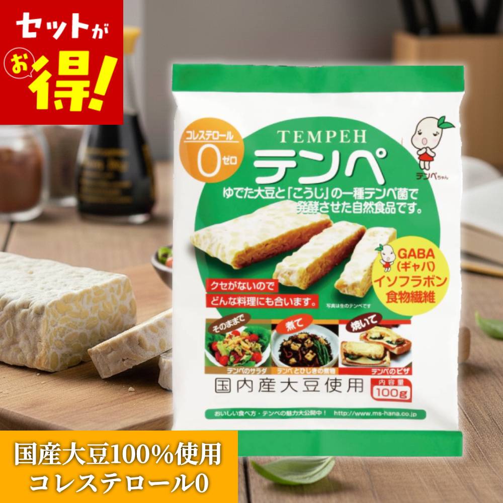 テンペ マルシン食品 大豆 【1袋あたり280円★10袋セット】 発酵 こうじ 発酵食品 国産大豆 100％使用 ..
