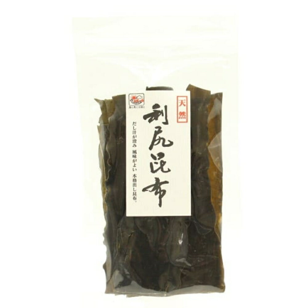 日本海物産 北海道産 天然利尻昆布 60g 昆布 こんぶ 利尻昆布 乾物 北海道産 だし 出汁