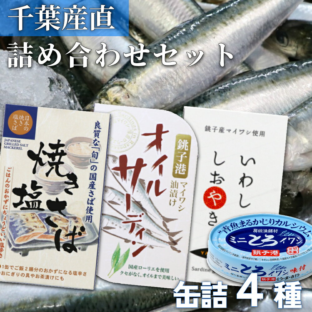 【お得な缶詰セット】 千葉産直 ミニとろいわし オイルサーディン いわしのしおやき 焼き塩さば 100g 鰯 いわし いわしの塩焼き 缶詰 缶づめ 銚子産マイワシ おかず お弁当 キャンプ 缶詰セット 詰め合わせ お得 食べ比べ 食べくらべ