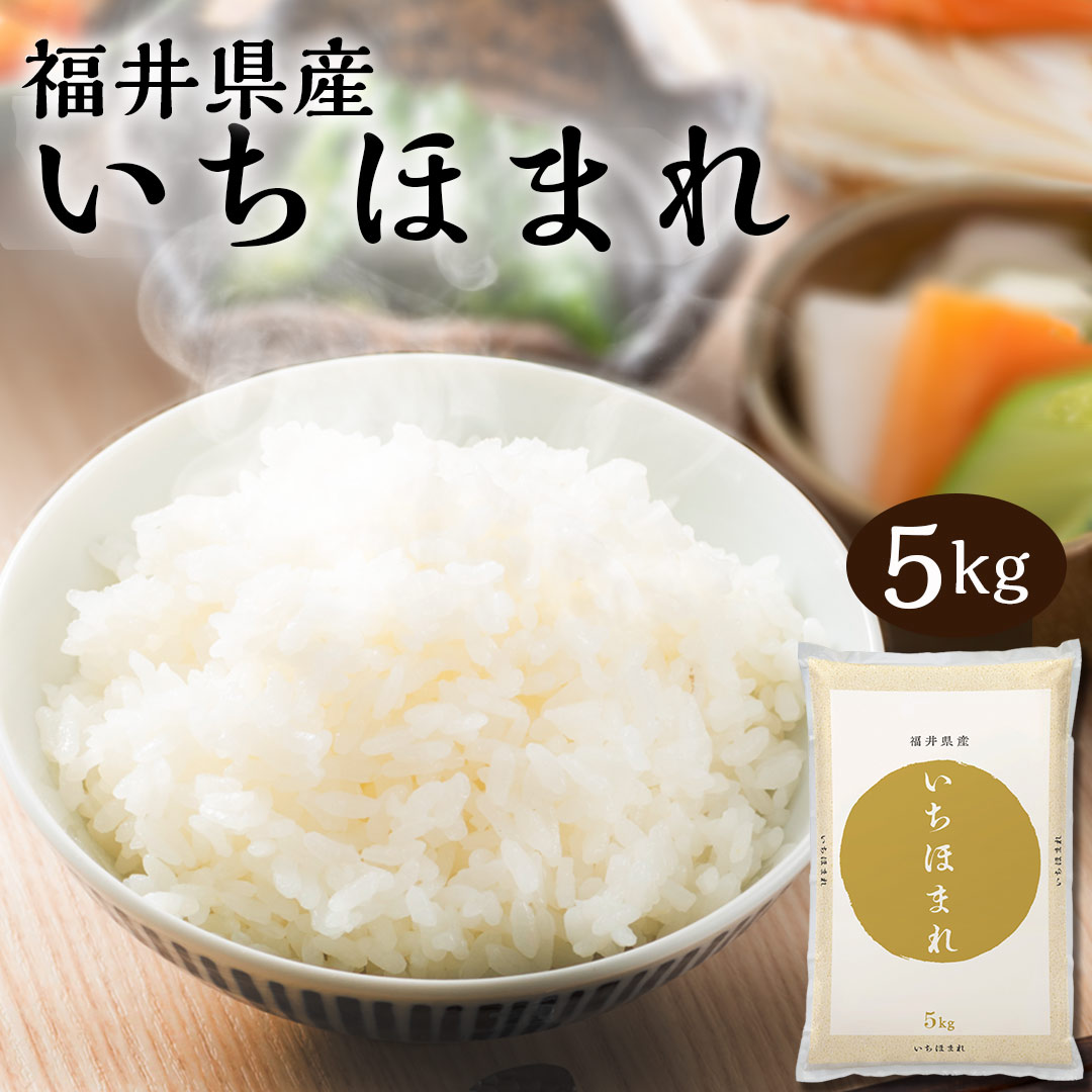 【LINE新規登録で150円OFFクーポン】 米 5kg いちほまれ 福井県産 令和5年産 送料無料 お米 白米 精米 5キロ 単一原料米 安くて美味しい 生活 両親 出産 結婚 内祝い 引っ越し 挨拶 粗品 贈り…