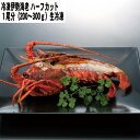 【LINE新規登録で150円OFFクーポン】冷凍 伊勢海老ハーフカット 伊勢海老(ハーフカット済み) 1尾分 (原料200~300g) お取り寄せグルメ 生冷凍 食べ物 ギフト 贈答品 お歳暮 お中元 内祝い 送料無料 【産直・メーカー直送品】