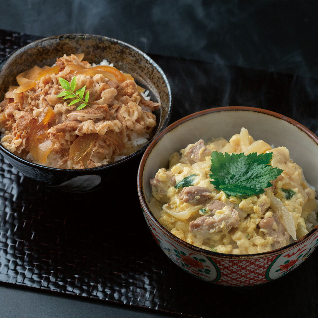 【LINE新規登録で150円OFFクーポン】 徳島 「吟月」 簡単ふんわり親子丼と牛丼の具 親子丼の具150g×5、牛丼の具120g×5 計10食 【産直・メーカー直送品】 2