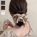 へアレンジが楽々携帯にも便利なシュシュ ヘアアイテム おしゃれ デート お出かけ コンパクト 携帯 仕事 ヘアアクセサリー ヘアゴム 韓国ファッション ヘアアレンジ 簡単 手軽 上品 華やか ヘアスタイリング ファッション雑貨 夏 オールシーズン 通年