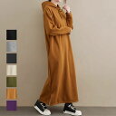 トレンドライクな大人カジュアルに!裏起毛パーカーロングワンピース 夏 サイドスリット ゆったり おおきめ リラックス ルームウェア レイヤード