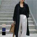 サラッと心地よいロングシャツワンピース ワンピース 長袖 羽織 涼しい 通気性 快適 ナチュラル 体型カバー ロングシーズン デイリー ママコーデ OL リラックス 夏 夏