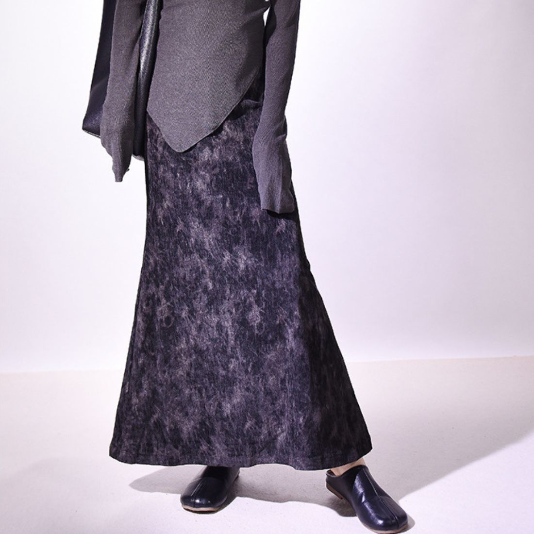 季節感を演出するベロアタイト　フィッシュテールスカート　レディース　タ...(4)