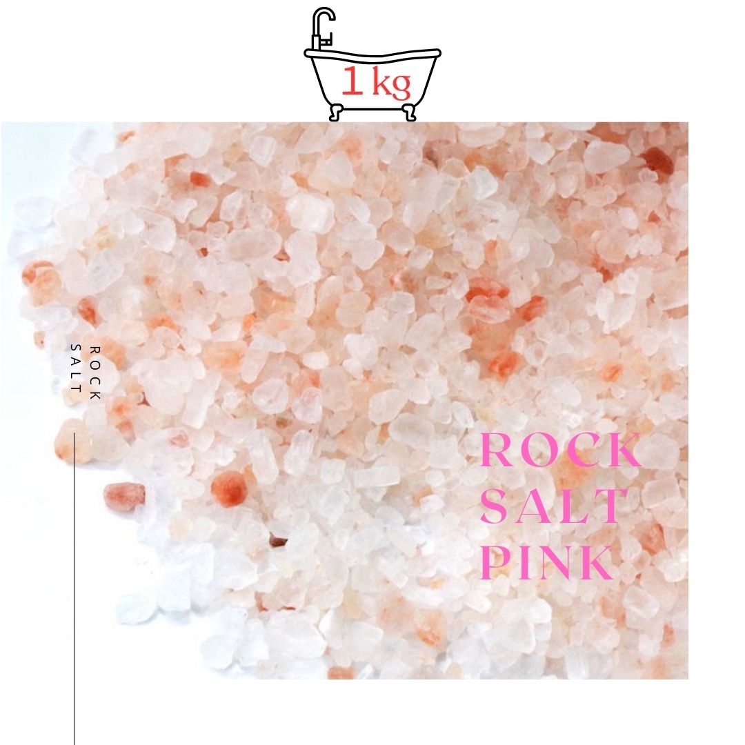 【入浴剤】 岩塩バスソルト（粒状）1kg＜浴用化粧品＞ 岩塩 ヒマラヤ岩塩 入浴剤 自然塩 バスソルト リラックス ミネラル 保湿 効果 使い方 ギフト プレゼント
