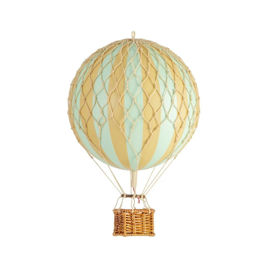 バルーン モビール 気球 ミント 18cm　オーセンティックモデルズ