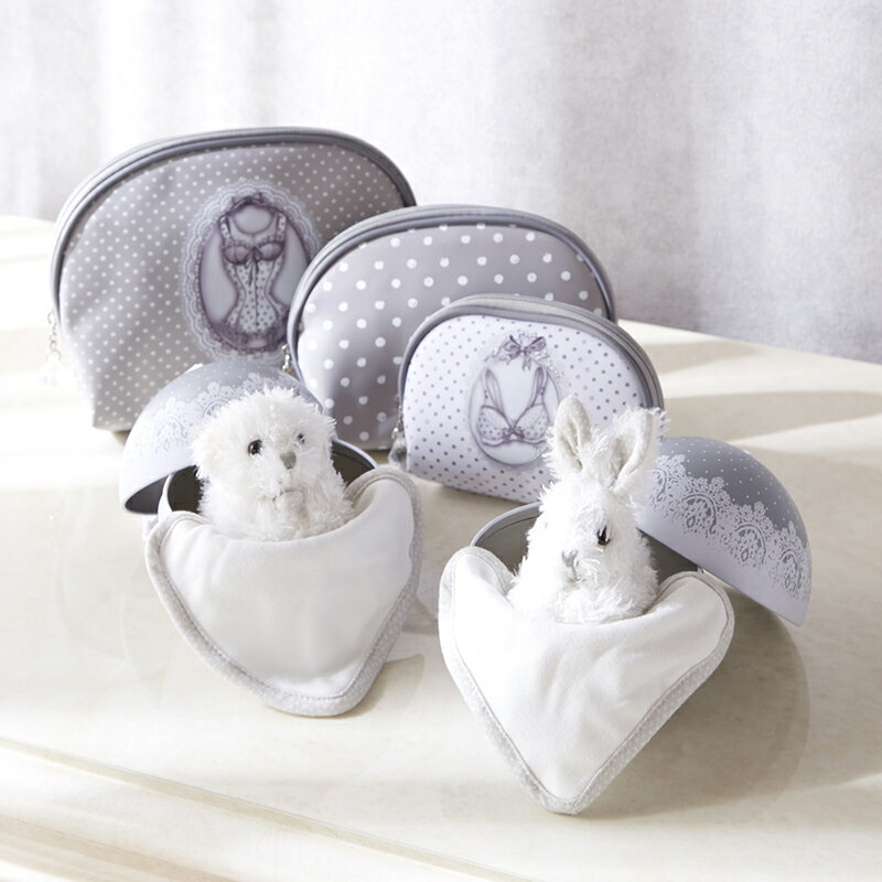 マチルドエム ミニギフト ハンドタオル / MathildeM ミニ タオル ギフト 贈り物 タオル 小物入れ うさ..