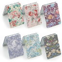 コンパクトミラー レクタングル 6×8.5cm / ミラー 角 拡大鏡 手鏡 日用品 かわいい 可愛い 小さい コンパクト 雑貨 おしゃれ エレガント 姫系 花...