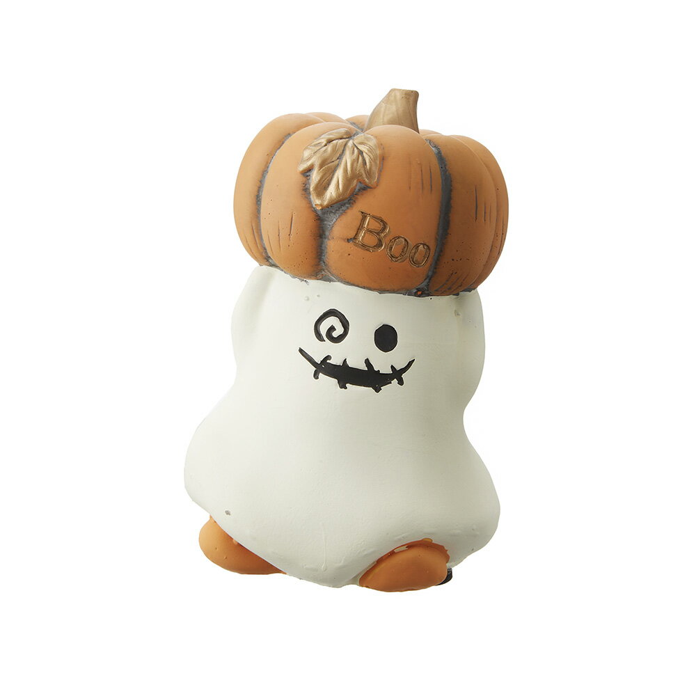 ハロウィン オーナメント おばけ 高さ12cm / ハロウィン 卓上 オーナメント 置物 おばけ 魔女 かぼちゃ..