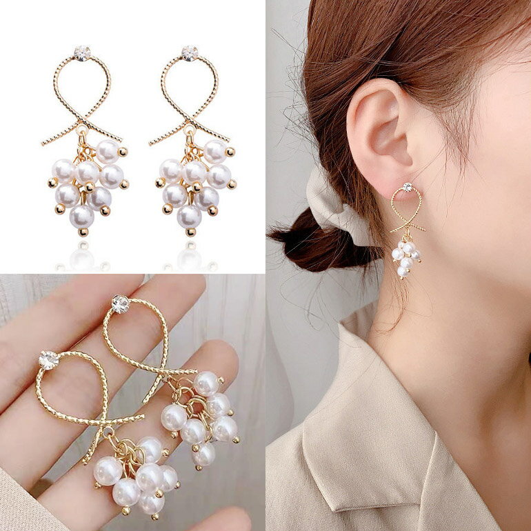 楽天市場】ぶどう（ピアス｜レディースジュエリー・アクセサリー