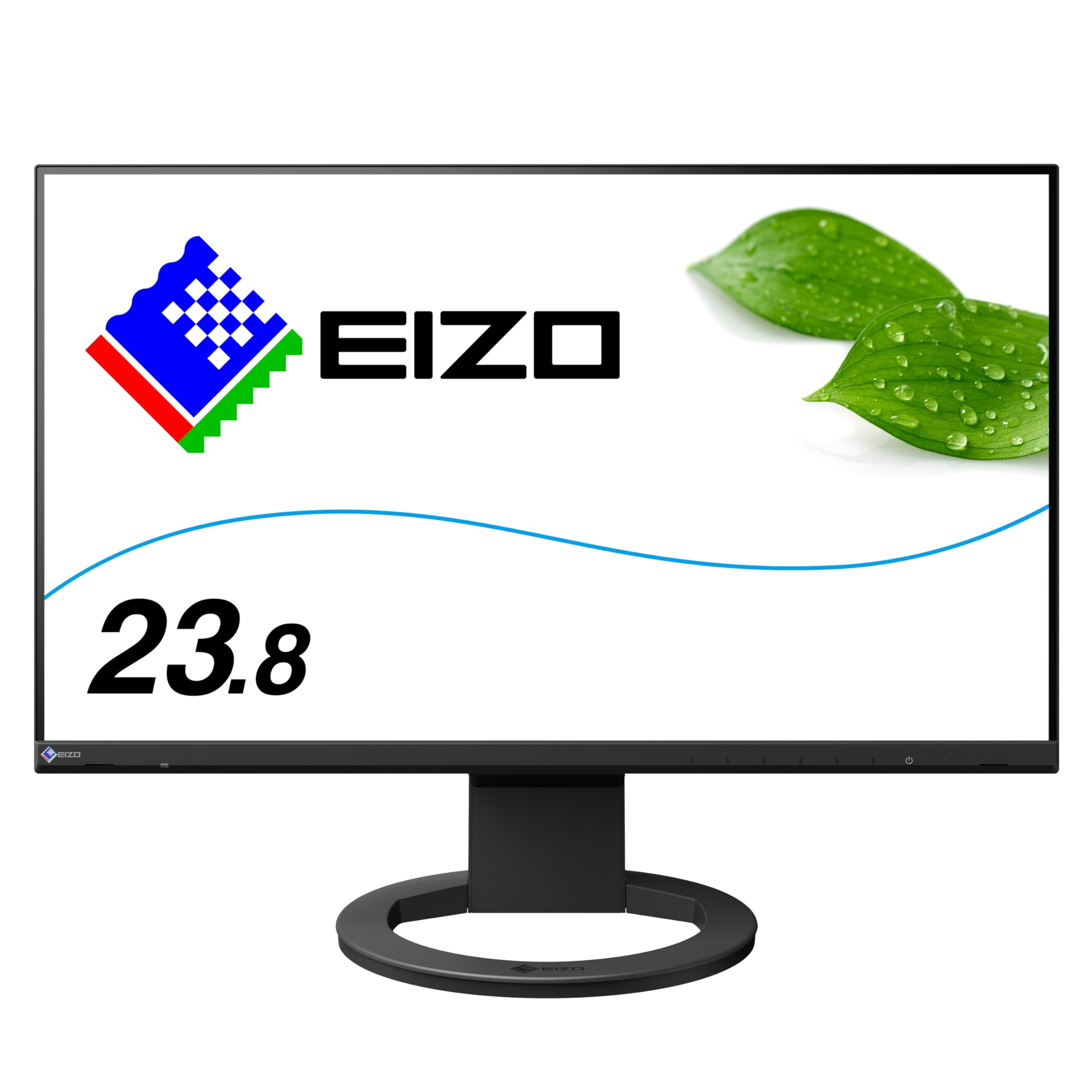 EIZO FlexScan EV2490-BK （23.8型モニター/1920×1080/USB Type-C対応/デイジーチェーン機能搭載/アンチグレアIPS/疲れ目軽減/ブラック/The warranty is valid only in Japan）
