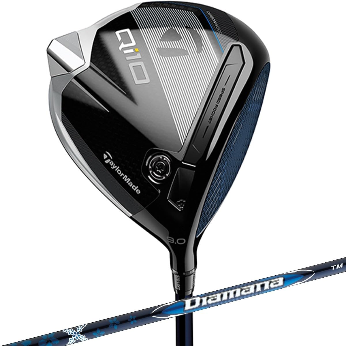 Rakuten - テーラーメイド(TAYLOR MADE) Qi10 10.5 TM50 S キュー アイテン ドライバー メンズ Diamana Blue TM50 RH フレックス:S ロフト角:10.5