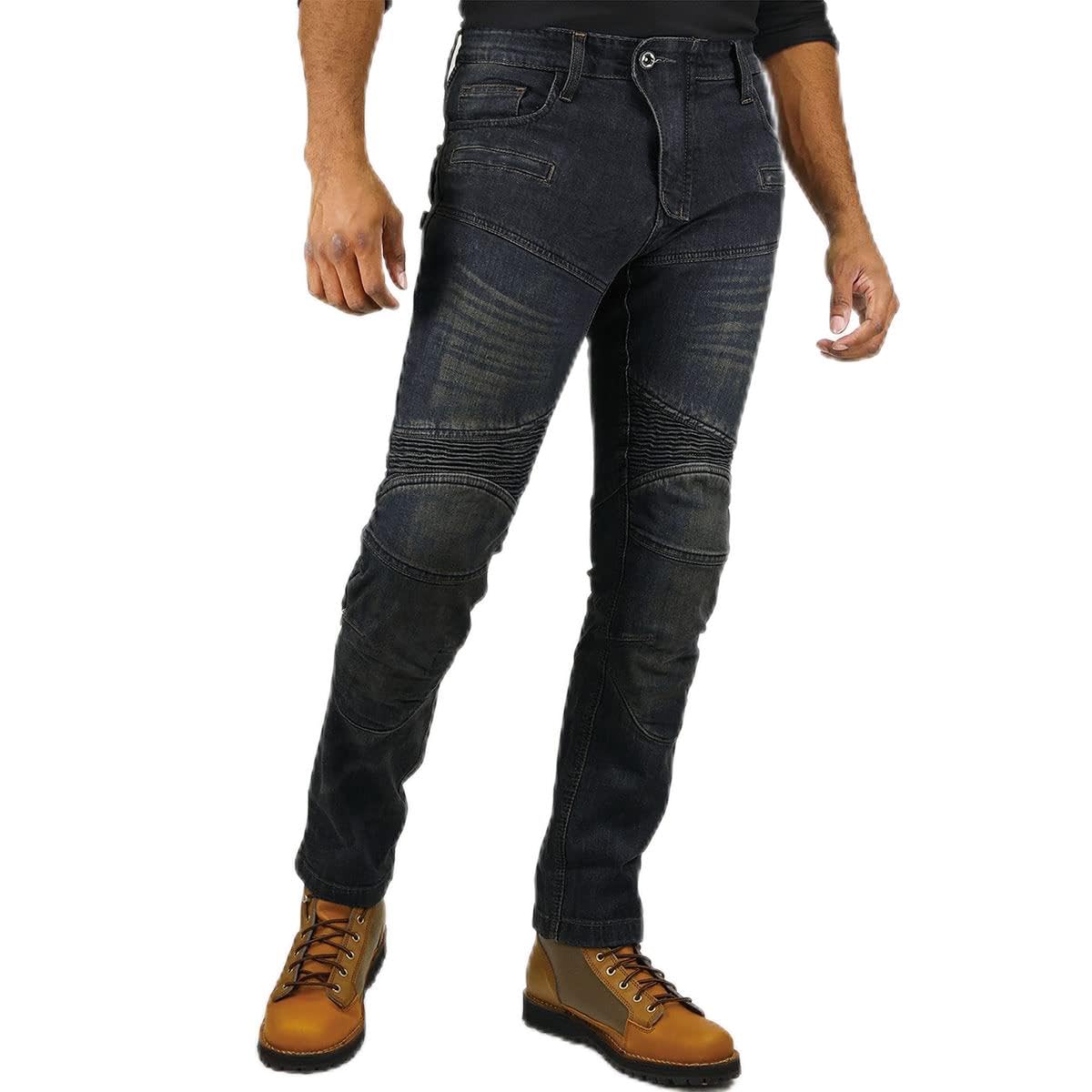 Rakuten - [KOMINE] バイク用 PK-7183 スーパーフィット KVデニムジーンズ 07-7183 メンズ Deep Indigo M