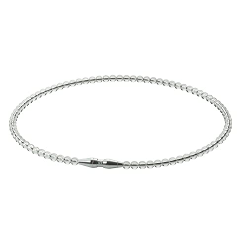 【柳田悠岐選手愛用商品】phiten(ファイテン) ネックレス RAKUWAネック EXTREME クリスタルタッチ クリア 50cm