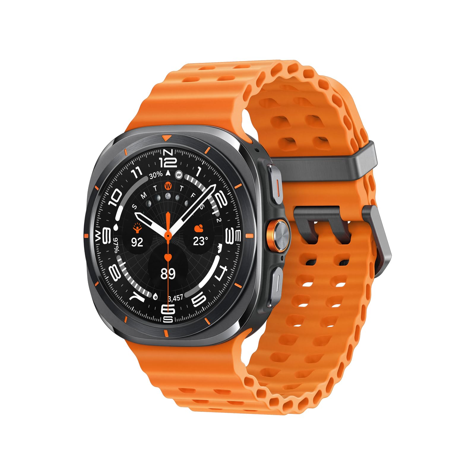Samsung Galaxy Watch Ultra 2025|チタニウム グレー|スマートウォッチ 本体 端末|Samsung純正 国内正規品|2025年発売|Felica対応|5ATM+IP68|Bluetooth v5.3|Dual GPS搭載|通話