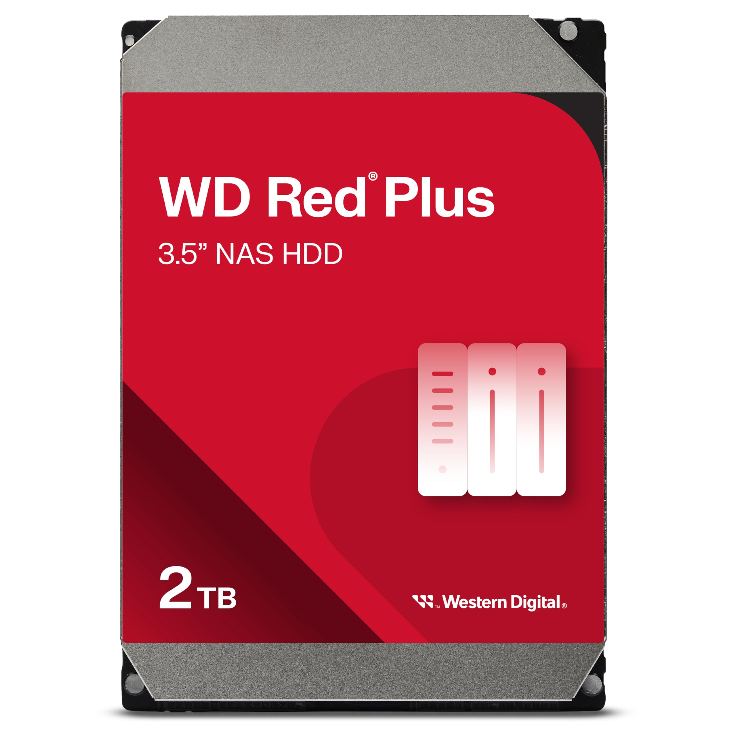 楽天市場】Western Digital WD Red Plus 2TB NAS HDD WD20EFPXの通販