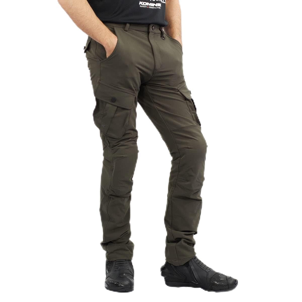 Rakuten - [KOMINE] バイク用 クールドライカーゴパンツ PK-748 プロテクター CE企画 07-748 Deep Olive L