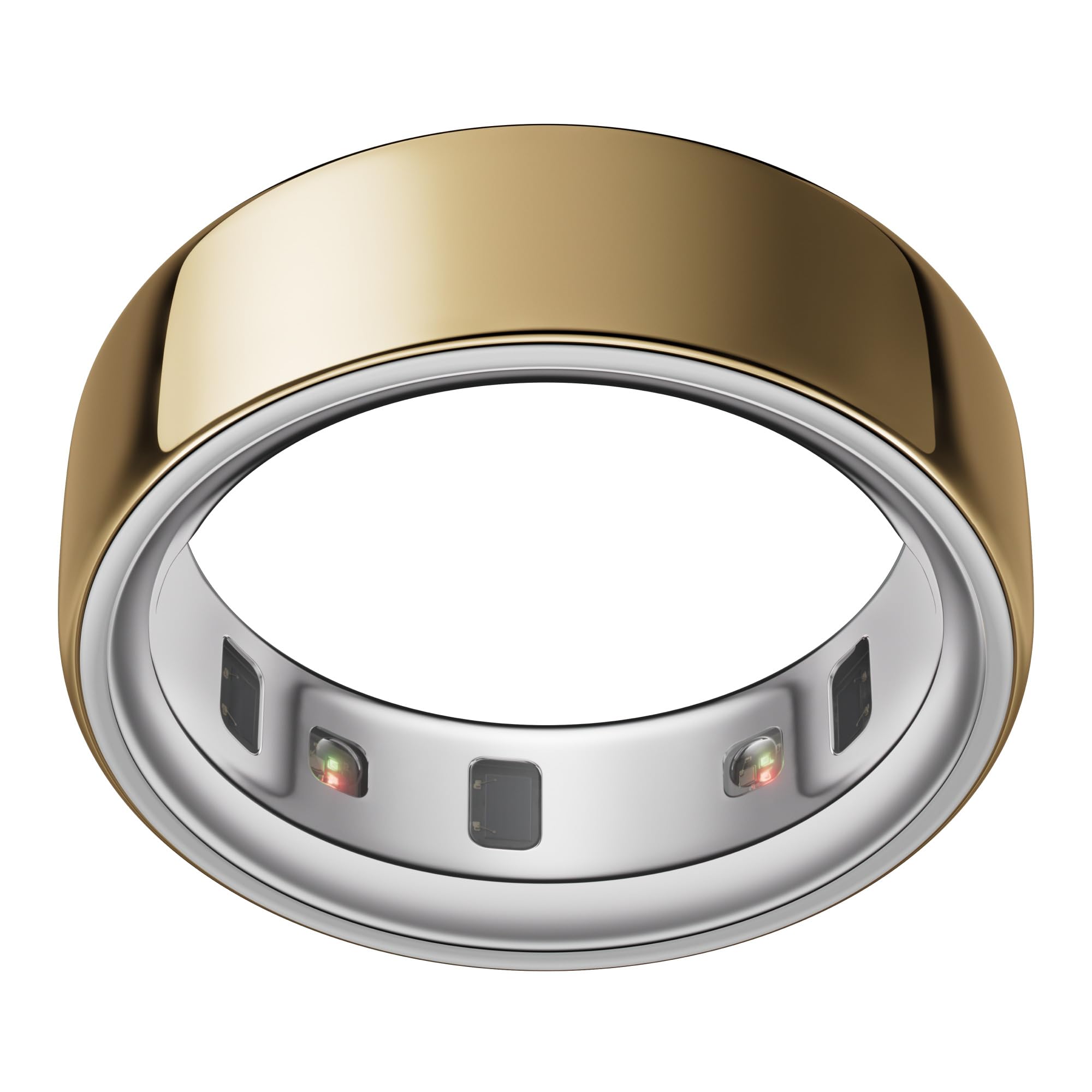 Oura Ring 第4世代 スマートリング ・ ゴールド ・ サイズ6 |iPhone/Android対応 |まずはサイズ確認:専用サイズキット対応|睡眠・心拍・フィットネスを計測|最長8日間バッテリー持続