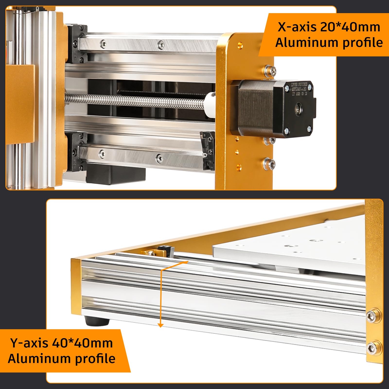 Rakuten - Lunyee 3018 Pro Ultra CNC フライス盤 500Wオールメタル CNCルーターマシン アップグレードされた3軸彫刻機 リミットスイッチ & 緊急停止、GRBLオフラインコントロール付き 金属、木材、アクリル、PCB MDF用