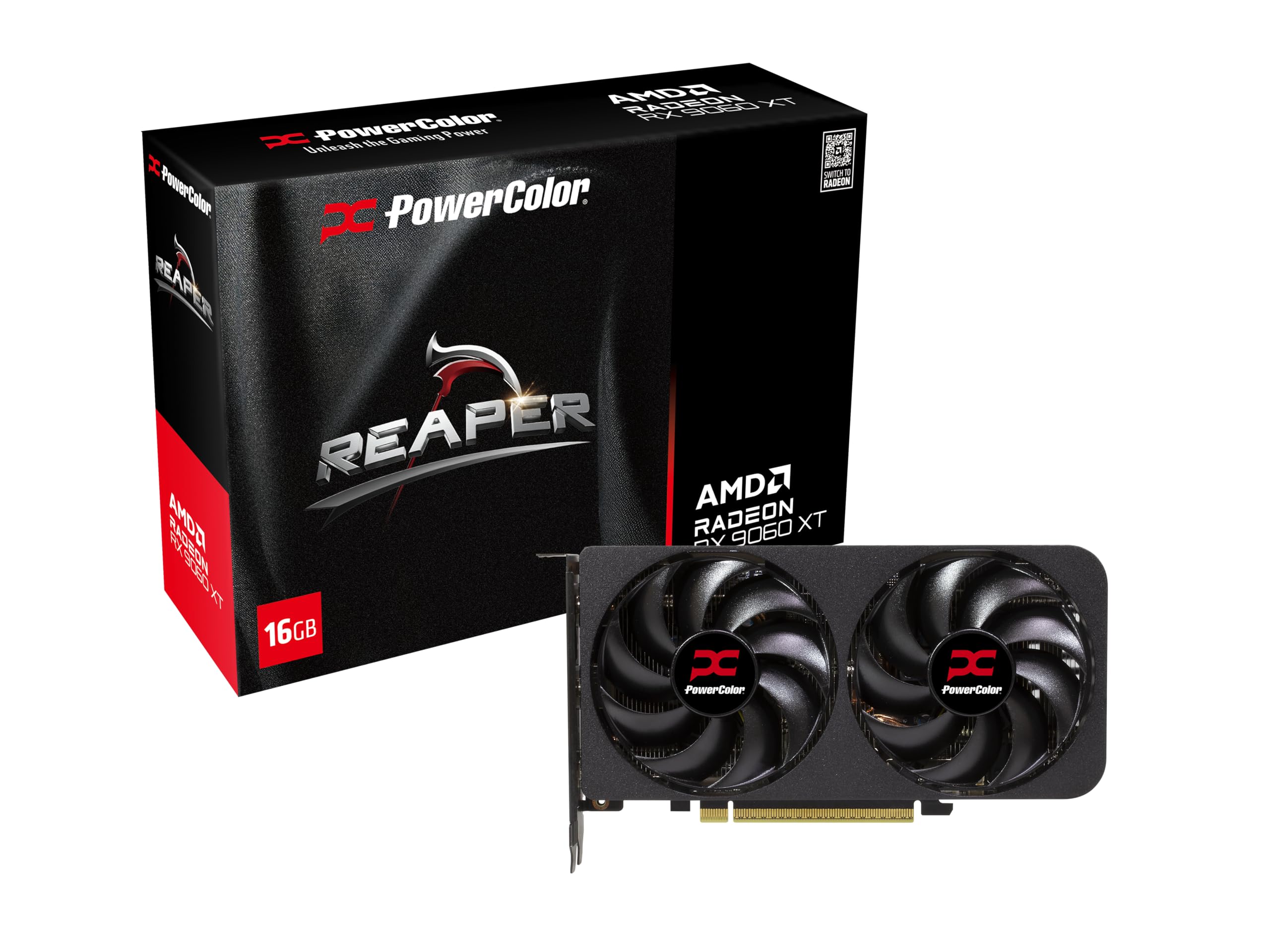 Rakuten - Power Color AMD Radeon RX9060XT 搭載 グラフィックボード GDDR6 16GB パワーカラー 【国内正規代理店品】 RX9060XT 16G-A