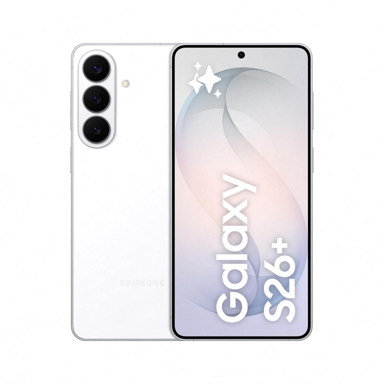 Samsung Galaxy S26+ 256GB|ホワイト|Galaxy AI対応|SIMフリースマホ 本体 端末|FeliCa対応|Samsung純正 国内正規品|6.7インチ|軽量約190g|IP68防水防塵|QHD+|バッテリー 4,900mAh|