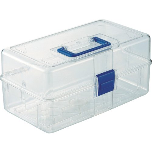 Rakuten - TRUSCO(トラスコ) 透明工具箱 中皿なし フリータイプ TCRBOXF × 10個 【ケース販売】