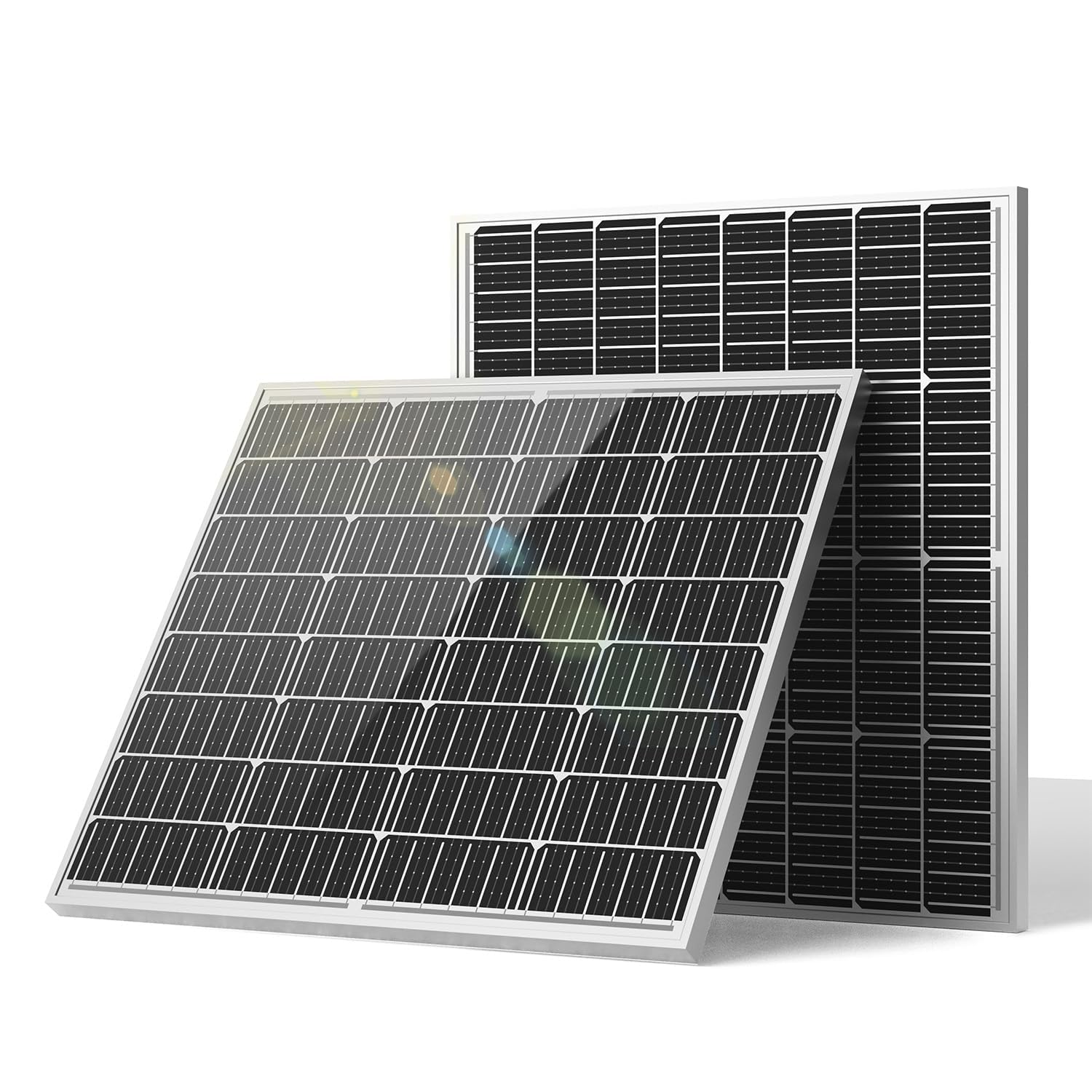 GOYOJO ソーラーパネル 200w =100w×2枚 MC4コネクタ付属 【ISO 9001/RoHS/TÜV準拠】 単結晶シリコン・高変換効率 太陽光パネル IP67防水防塵&直列並列可&コンパクト設計 太陽電池モジュール 屋根/農地/キャンプ/車中
