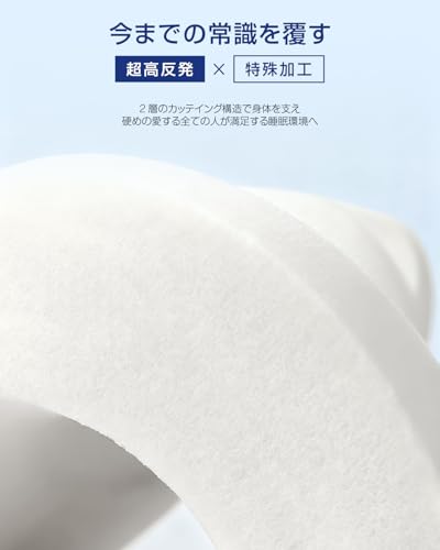 ・・ 【しっかり支えて、寝返りがラク！】高密度36D・硬め197Nの設計により、肩や腰の沈み込みを抑え、体圧をバランスよく分散します。全身を均一に支えることで理想的な寝姿勢を保ち、寝返りもしやすく、就寝中の身体への負担を軽減。しっかりとした硬さが理想的な寝姿勢をキープし、目覚めた時の身体の軽さを実感できる折りたたみマットレスです。・・【底付き感に悩まない、安心の10cm設計】高反発ウレタンを贅沢に使用した厚さ17cm設計。床や畳に直接敷いても底付き感を感じにくく、安定したクッション性を実現。・・【使わない時はすっきり、三つ折り収納】マットレスの「重い・邪魔」という概念を完全に破壊！驚きの三つ折り構造で、使わない時は魔法のようにコンパクトに。女性一人でも指先で扱えるほどの圧倒的軽量設計を実現しました。使わない時は省スペースで収納でき、掃除や模様替えもラクに行えます。軽量設計で持ち運びやすく、来客用や一時的な寝具としても便利にお使いいただけます。・・【常識を覆す通気性！洗濯もストレスゼロ】通気性に優れた立体メッシュ生地と、肌ざわりの良い抗菌防臭カバーを採用。湿気を逃がしやすく、寝床内を快適に保ちます。L字ファスナー仕様でカバーは簡単に取り外して洗濯可能。妥協なき清潔さが、あなたの眠りを一変させます。・・【ご注意&一年間安心保証】この折りたたみマットレスは ダブルサイズ です。●展開サイズ：長さ195 × 幅140 × 厚さ10cm。圧縮梱包でお届けし、開封後は風通しの良い場所で24・72時間ほど置くことで、本来の厚みと形状に戻ります。本製品はご購入日より1年間（※商品本体に起因する不具合に限ります）の保証付き。万一の際も、安心してご相談いただけます。
