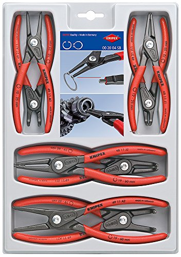 Rakuten - クニペックス KNIPEX 002004SB 精密スナップリングプライヤーセット(8本組)