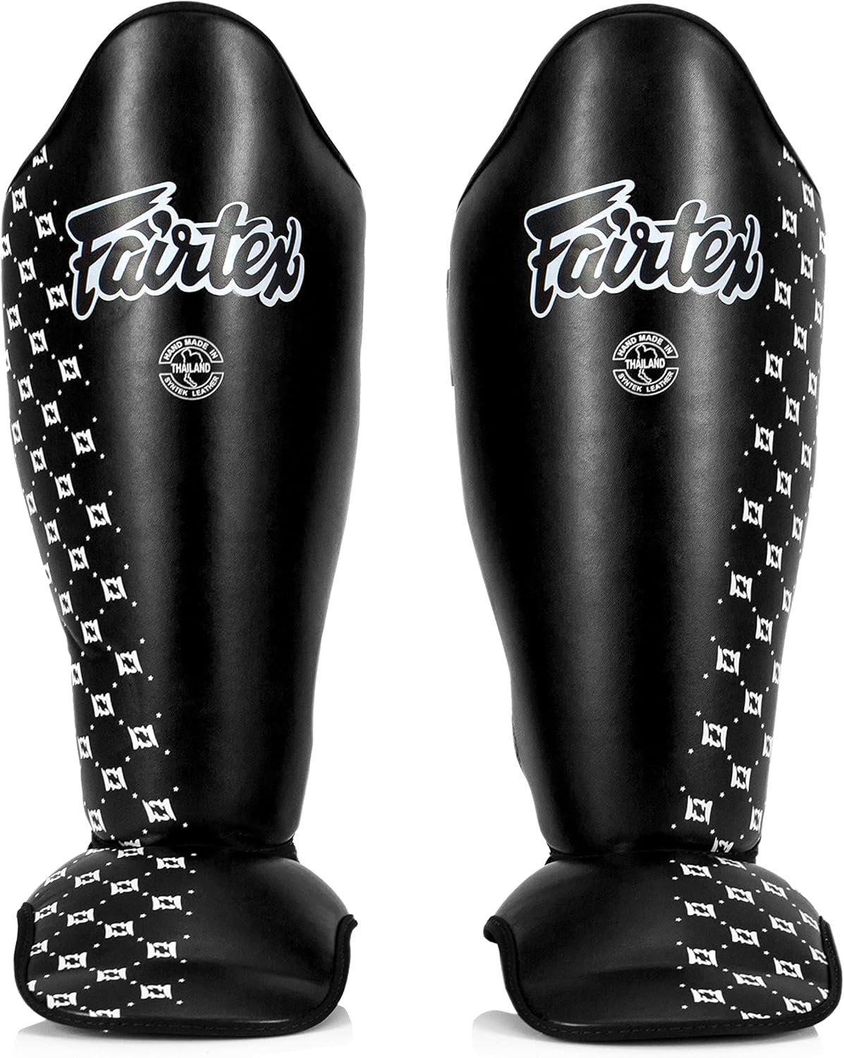 Rakuten - Fairtex SP5 ムエタイ すね当て メンズ レディース 子供用 | シンガード プレミアム 軽量 耐久性 | トレーニング中やスパーリング中の脛骨の副子を防ぐ拡張保護 - XS ブラック