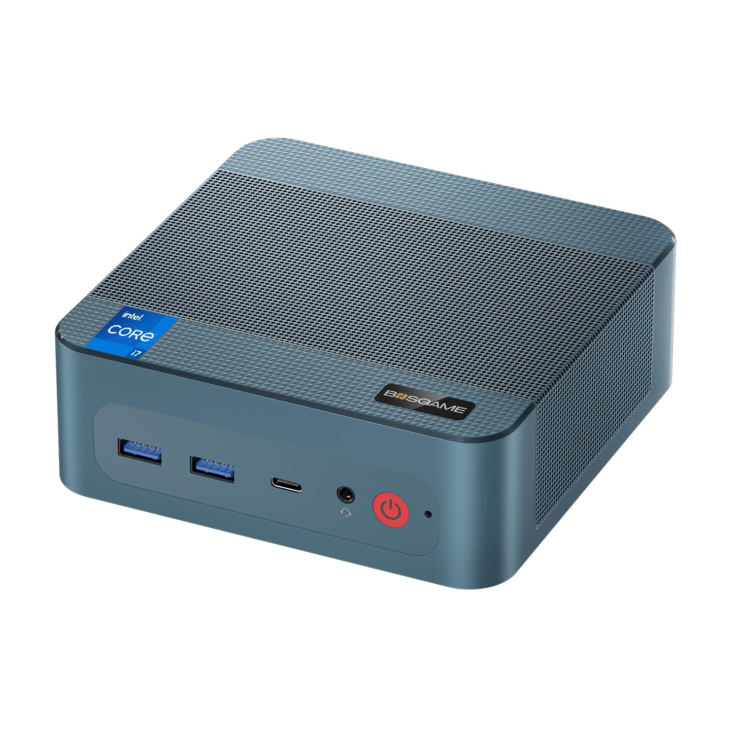 インテルミニPC i7 12700H BOSGAME P2 ミニPC 32GB DDR4 3200Mhz RAM 512GB M.2 PCIe NVMe SSD Mini PC Windows 11 Proを搭載 | WiFi 6 | デュアル LAN |