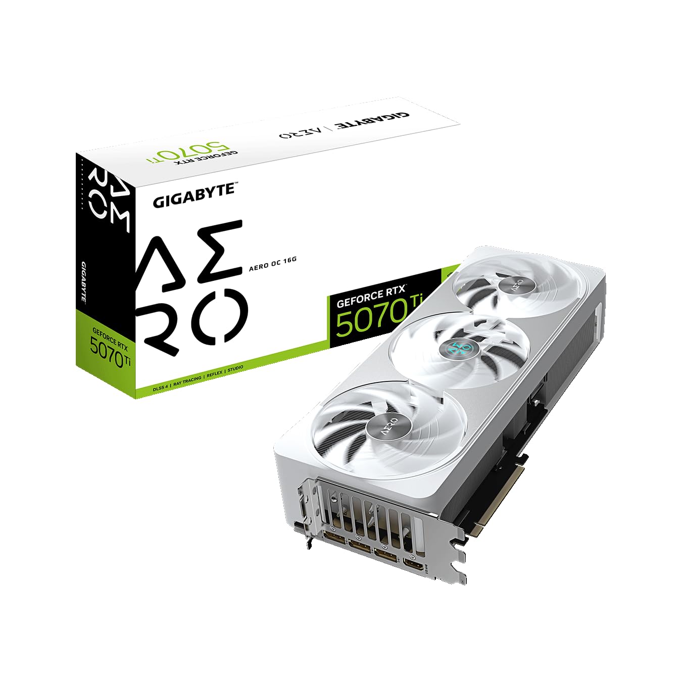 GIGABYTE NVIDIA Geforce RTX5070Ti 搭載 グラフィックボード GDDR7 16GB ギガバイト GV-N507TAERO OC-16GD