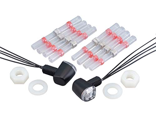Rakuten - キジマ (kijima) バイク LEDコンビランプ Nanoタイプ ブラックボディー/クリアレンズ ウインカーランプ テールランプ ブレーキランプ 219-5180