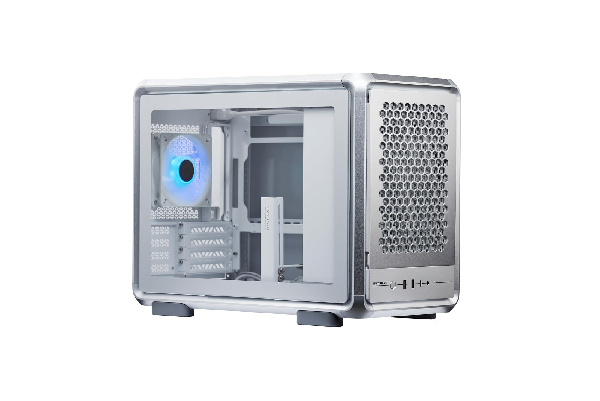 Cooler Master MasterFrame 400 Mesh Silver 柔軟なカスタマイズが可能なモジュラー式内部設計「FreeForm 2.0」採用 