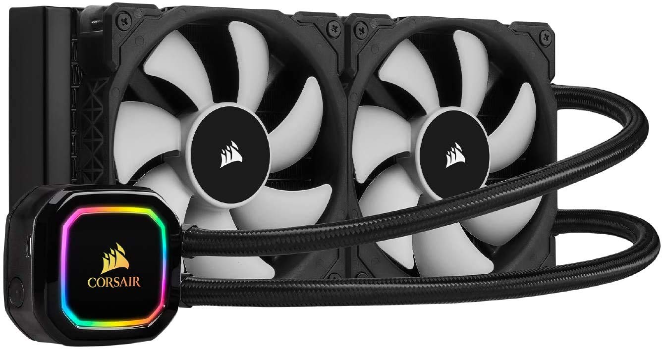 Corsair iCUE H100i RGB PRO XT 簡易水冷CPUクーラー RGB搭載 240mmラジエーター CW-9060043-WW FN1378
