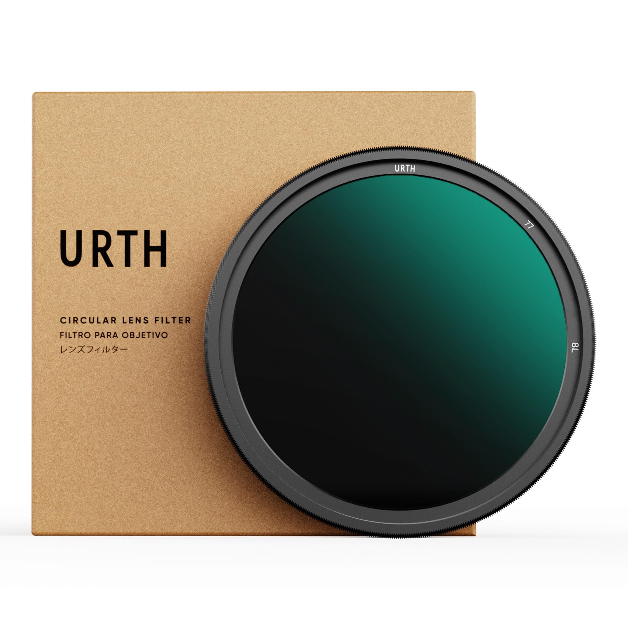 Rakuten - Urth 77mm ND2-400 (1-8.6ストップ) 可変調整可能NDレンズフィルター