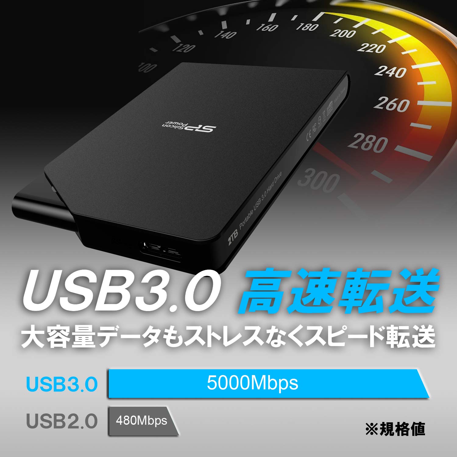 【新品未開封】Silicon Power D05 1TB HDD 楽天市場】silicon power（シリコンパワー） ポータブルhdd diamond
