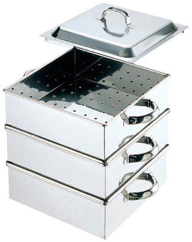 Rakuten - EBM 18-8 業務用角蒸器 45cm 2段