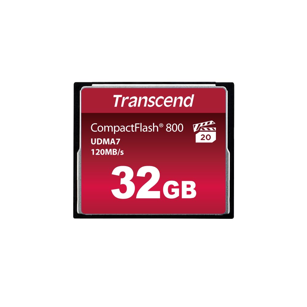 トランセンド CFカード 32GB (800X TYPE I )【データ復旧ソフト無償提供】TS32GCF800