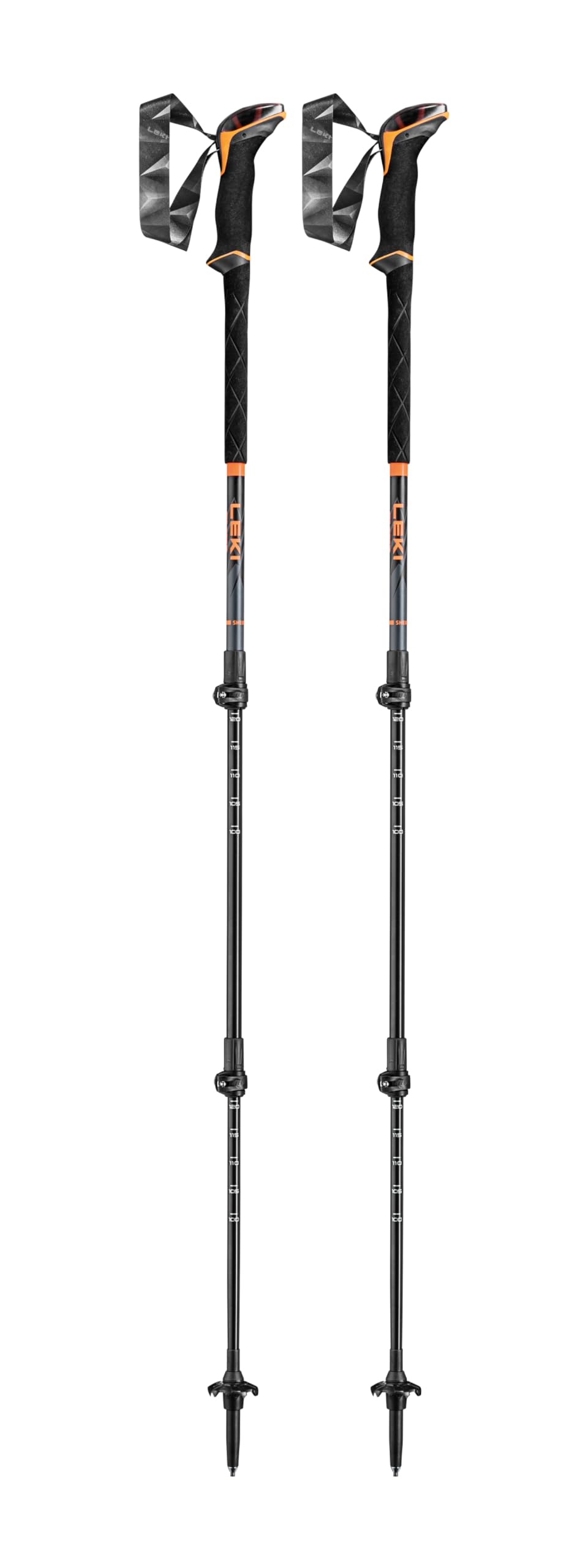 Rakuten - レキ(LEKI) アウトドア 登山 トレッキング シェルパ ライト 1300448 オレンジ